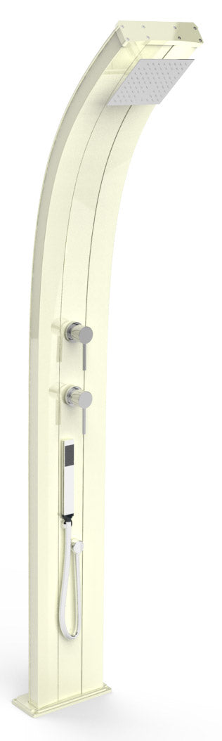 acquista Doccia da Giardino Miscelatore e Doccetta Arkema Dada Top Line Perla Bianca