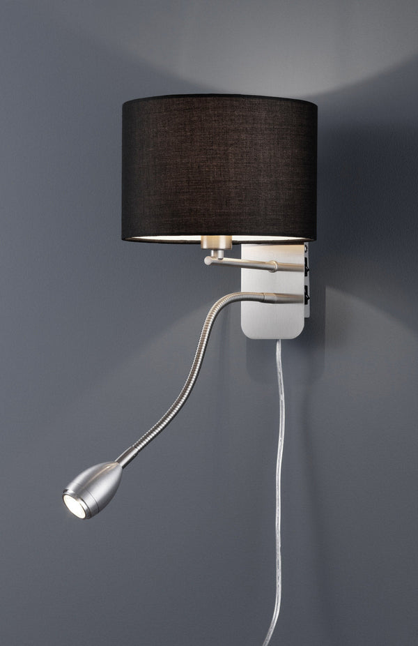 prezzo Applique da Interno a LED in Metallo Nichel Opaco