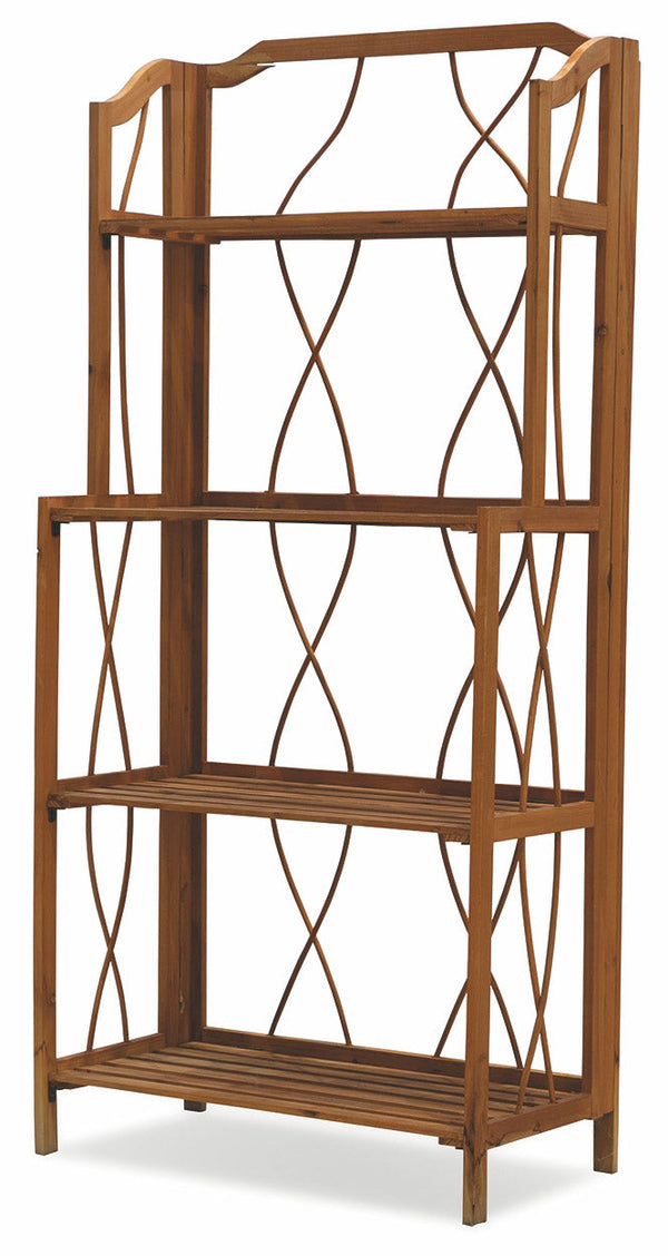 acquista Libreria Pieghevole 4 Ripiani in Legno Soriani