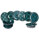 Servizio Piatti 18 Pezzi in Porcellana e Gres VdE Tivoli 1996 Vetiver