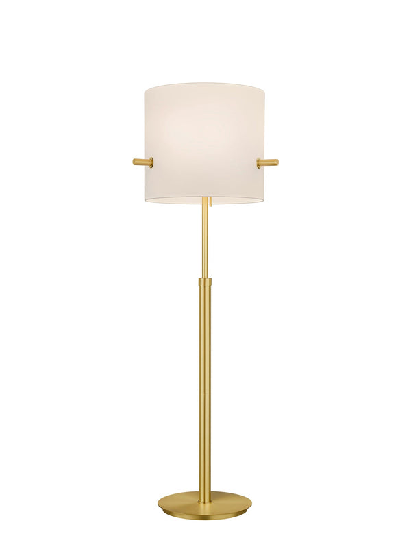 Piantana da Interno  E27 in Metallo Ottone Satinato sconto