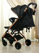 Passeggino Leggero per Bambini Barotti Primo Nero e Oro