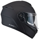 Casco Integrale per Scooter Visiera Lunga CGM Berlino 508A Nero Opaco Varie Misure