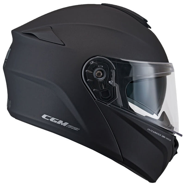 prezzo Casco Integrale per Scooter Visiera Lunga CGM Berlino 508A Nero Opaco Varie Misure