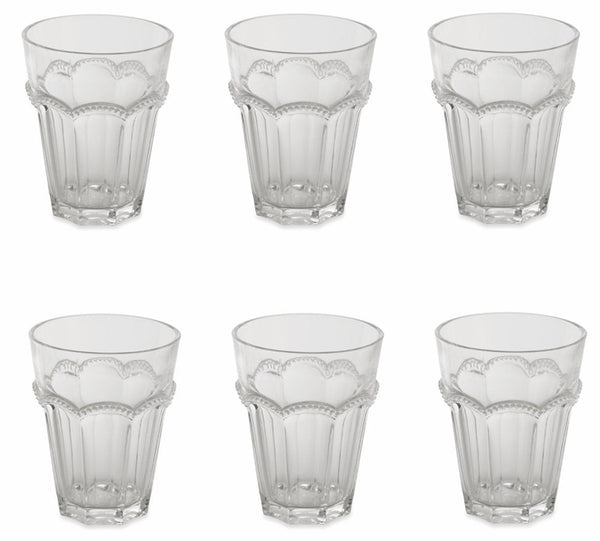 prezzo Confezione 6 Bicchieri Acqua in Vetro 283ml Villa d'Este Home Tivoli Floyd
