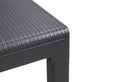 Set Tavolino e 2 Poltrone da Giardino Keter Emily Balcony Antracite
