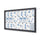 Bacheca da Esterno con Apertura a Ribalta 190,5x106,7x4,7 cm in Alluminio Grigio Antracite