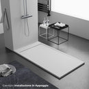 Piatto Doccia in Pietra Bonussi Kamet Bianco Varie Misure