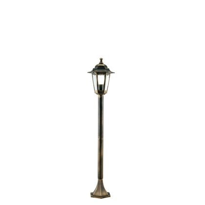 Lampada Palo Paletto per Giardino Colore Nero e Oro per Esterno Linea Merlet Sovil prezzo