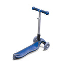 Monopattino 3 ruote Telescopico e Ripiegabile Max 50Kg Globber Elite Blu