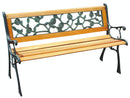 Panca da Giardino in Ferro e Legno Soriani