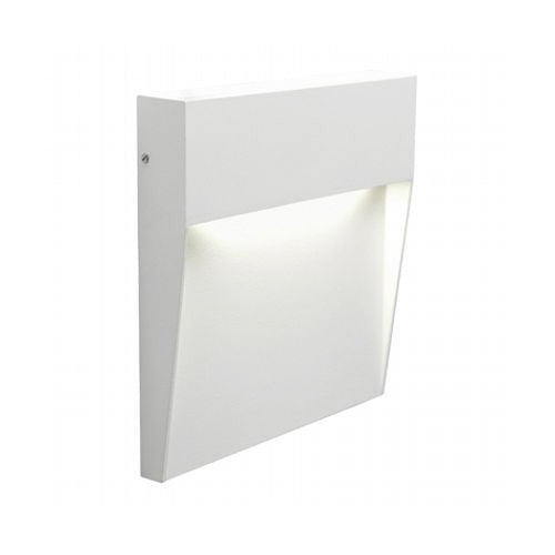 Faretto Segnapassi a Semi Incasso da Esterno a LED Grande Sovil Geo Square Bianco sconto
