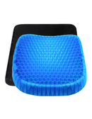 Cuscino Gel per Sedute Prolungate 37x30x4 cm Ergonomico