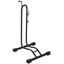 Supporto per Bici con Ganci Regolabili Compatibile con Biciclette 24"-29" e 700c in Metallo Nero      
