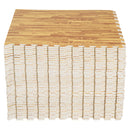 Tappeto Puzzle in EVA Effetto Legno Naturale 42 Pezzi 61.5x61.5 cm 