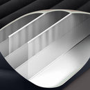 Materasso Matrimoniale Gonfiabile 152x203x42 cm Floccato da Campeggio con Pompa Intex 64124