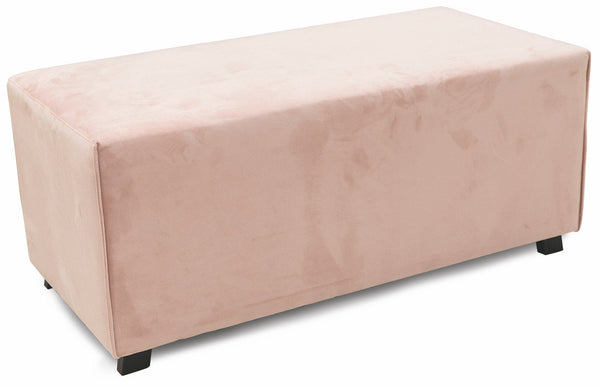 online Panca in Velluto 100x48x44 cm Soriani Rosa Cipria