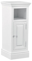 Comodino 1 Anta 1 Ripiano in Legno Nantes