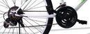 Bicicletta Mountain Bike MTB Ragazzo 24" 21V Kidfun Daytona Bianca