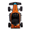Macchina Elettrica per Bambini 12V Licenza McLaren F1 Team Nera e Arancione