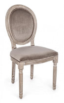 Set 2 Sedie 48x46x96h cm Mathilde Tortora 