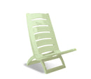 Spiaggina pieghevole mare 65x38x50 cm in plastica rigida Bianca
