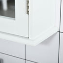 Armadietto a Specchio Bagno Sospeso 41x14x60 cm con Anta Magnetica Ripiano Regolabile in MDF Bianco      