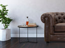 Tavolo da Caffé World Ø50x37 cm MDF e in Ferro Multicolor
