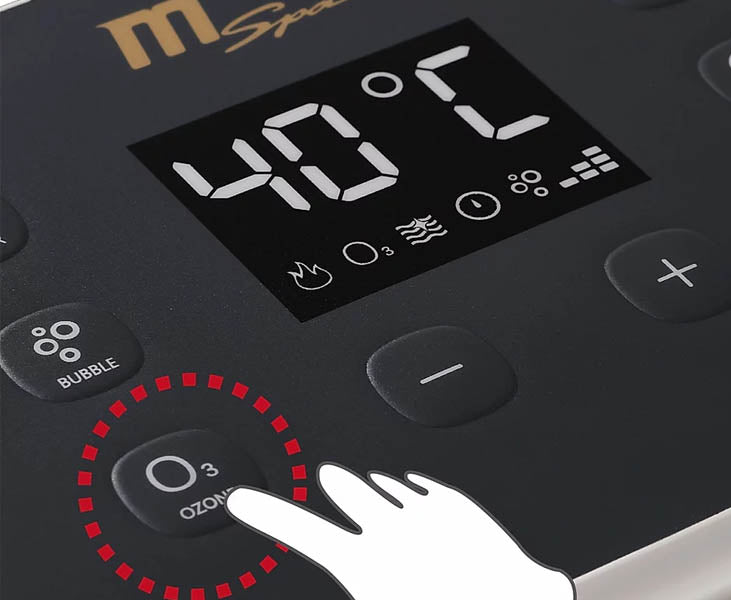 Piscina Idromassaggio Gonfiabile Riscaldata Ø193x73 cm Toscana Plus con Raggi UV