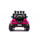 Macchina Elettrica per Bambini Fuoristrada Adventure 12V con Telecomando Fucsia