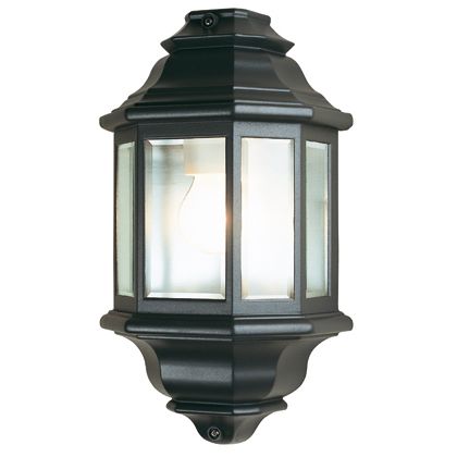 Lampada Mezza Lanterna Molata Grande Colore Grigio per Esterno Linea Wall Sovil sconto