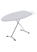 Asse da Stiro Rugby 125x46 cm Salvaspazio Ampia Area Gambe Doppie in Acciaio