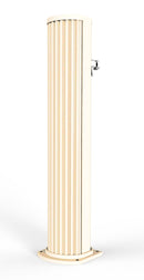 Fontana Lavapiedi da Giardino con Rubinetto Temporizzato Arkema Jolly Champagne Bronze