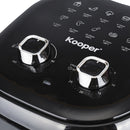 Friggitrice Elettrica ad Aria 10 Cotture 5,5 Litri 1400W Kooper Dorabel Nera