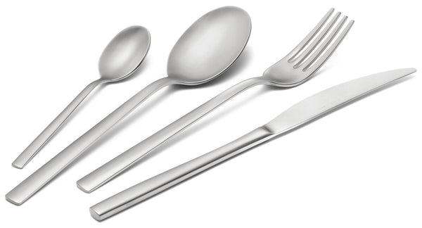 Servizio Set di Posate 24 Pezzi in Acciaio Eme Fashion Sabbiato sconto