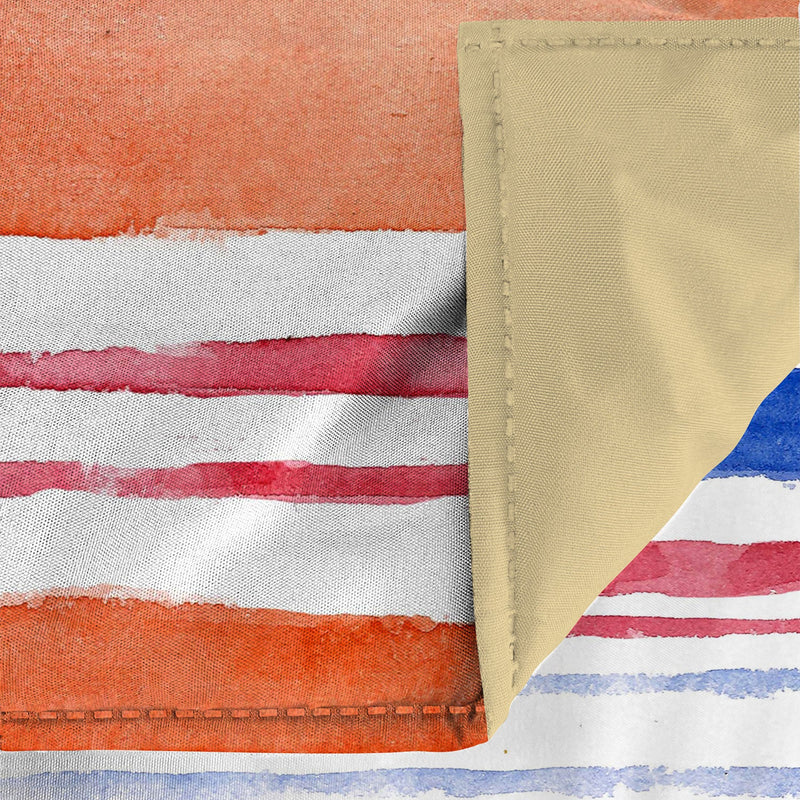 Trapunta Invernale Stampata in Microfibra 200gr Double Face Strisce Varie Misure