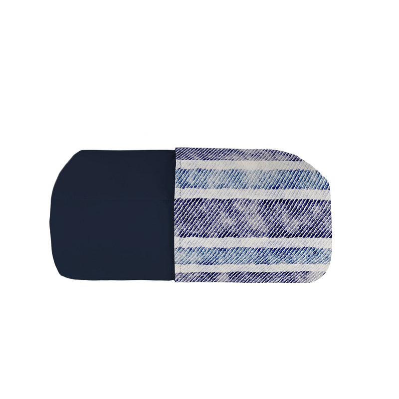 Trapuntino Estivo in Microfibra 100 gr con Stampa Jeans Stripes Basic Varie Misure