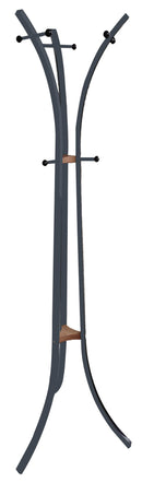 Appendiabiti da Terra 60x53x176 cm in Acciaio Motti Amon Grigio