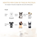 Divanetto per Cani e Gatti 70x48x40 cm con Cuscino  Supreme Marrone