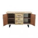 Mobile Benton 135x45x83 h cm in Legno Marrone