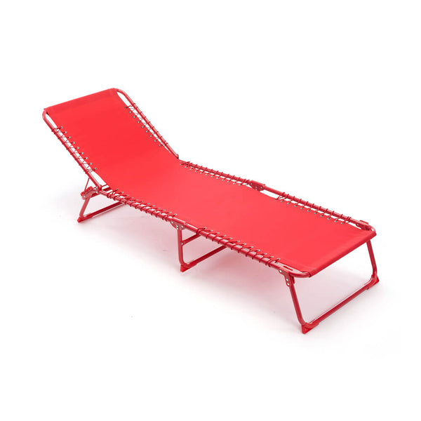 Brandina da Spiaggia Pieghevole in Poliestere Oxford Taddei Elas Rossa online