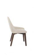 Set 4 Sedie 62x49,5xH87 cm in Tessuto Vera Beige