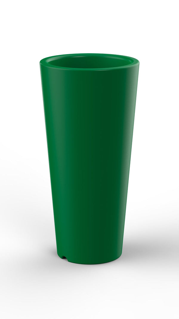 Vaso Ø37,5x102 cm in Resina Arkema Tondo 102 Verde Scuro online