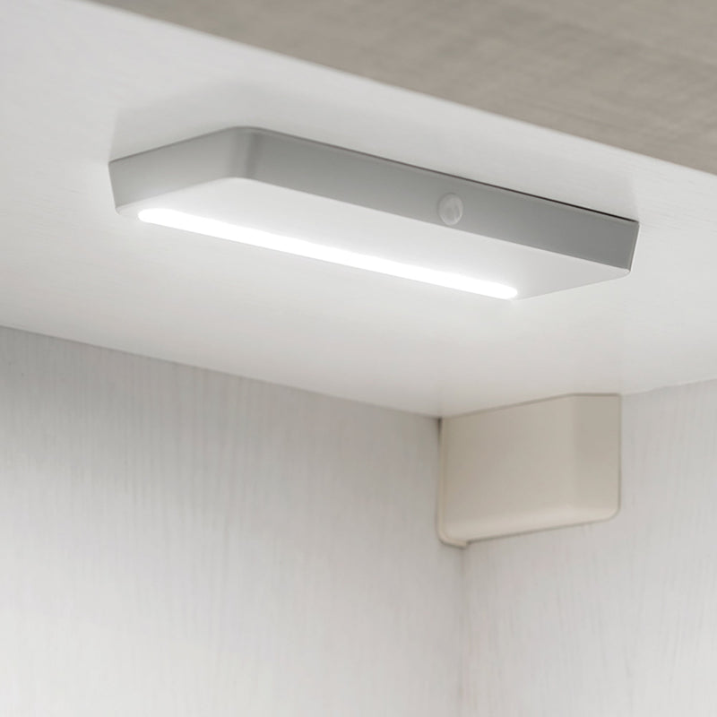 Lampada LED a Batteria Ricaricabile Sotto Pensile con Sensore di Movimento 1W Luce Bianca Naturale Emuca