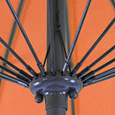 Ombrellone da Giardino Ø240xH236 cm Atlanta arancio