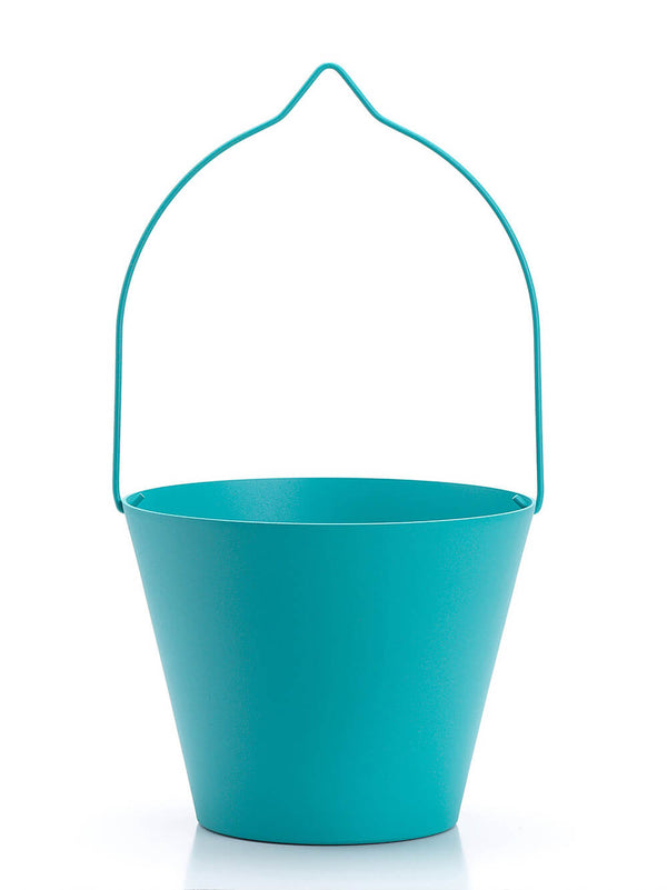 online Secchiello per Rubinetti Porta-Secchio 25x23x18 cm in Alluminio Belfer 42/SC Turchese