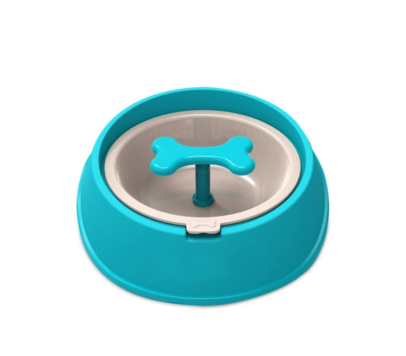 Ciotola sport per cani gatti 15 cm anti-soffocamento e migliore digestione Blu