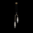 Lampada pendente Modern in Metallo Ventura Opaco Oro