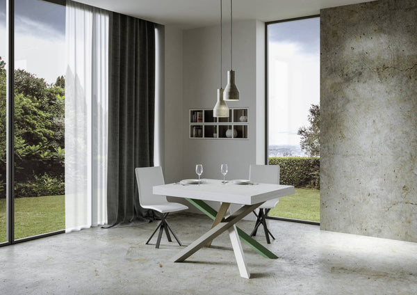 acquista Tavolo 130x90x77 cm Volantis Fix Bianco Frassino