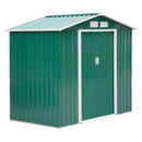 Casetta Box da Giardino in Lamiera 213x127x185 cm 